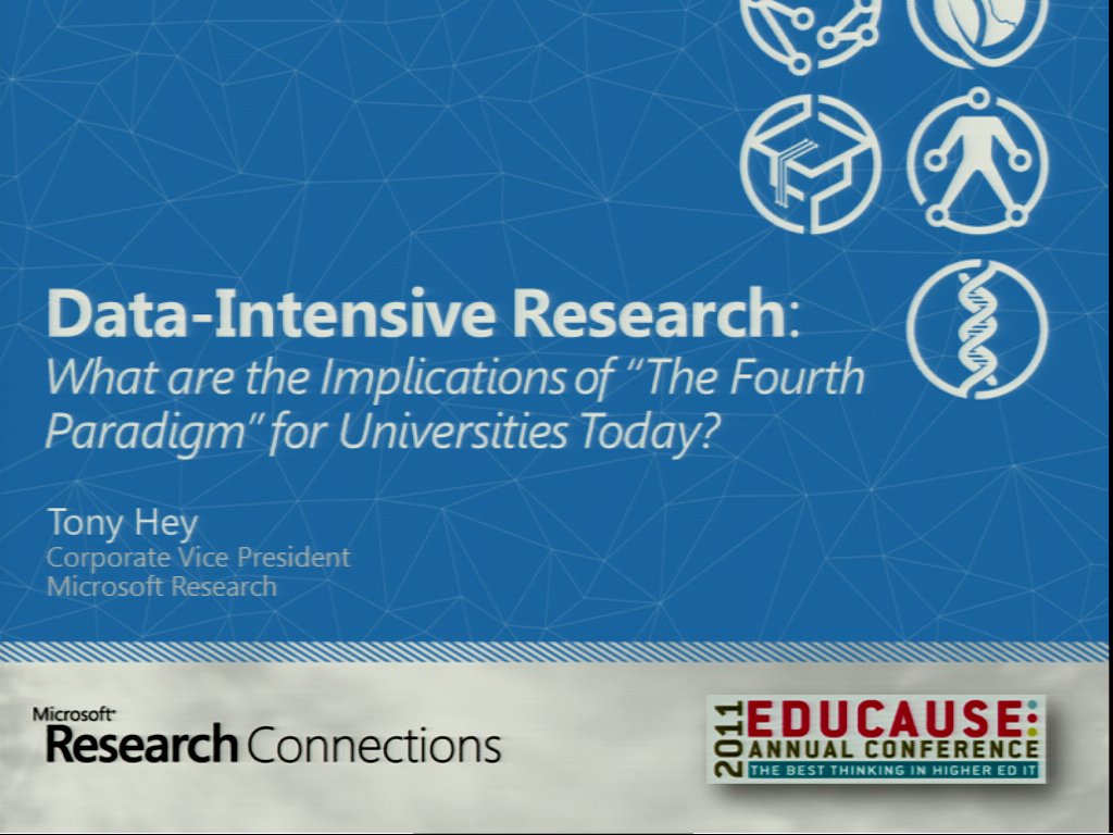 Data-Intensive Research: The Implications of "the Fourth Paradigm" for ...